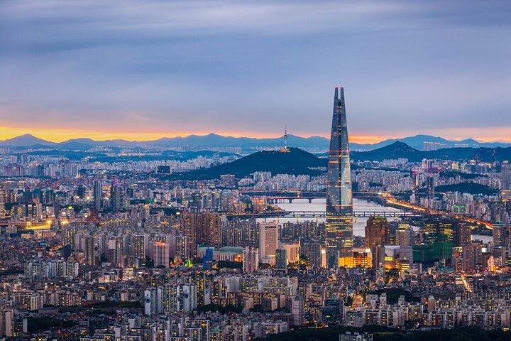Private Tour Seoul Night with N-Tower Seoul Fortress Local Market