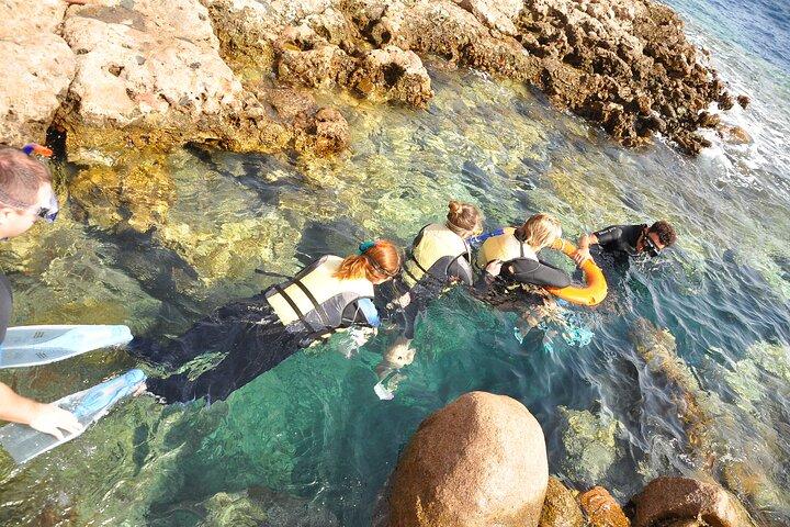 Blue Hole and Dahab City from Sharm El Sheikh