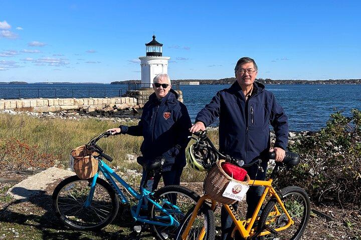 Lighthouse Bicycle Tour from South Portland with 4 Lighthouses