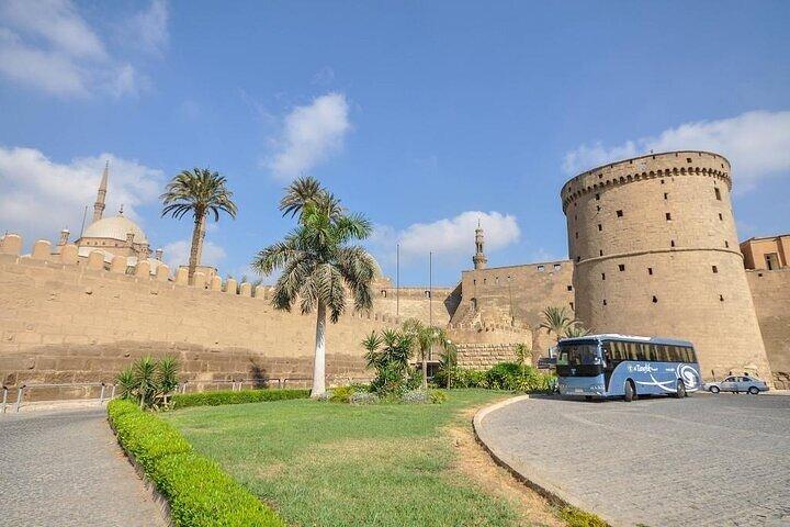 Egyptian Museum Citadel and Old Cairo Day, professional driver