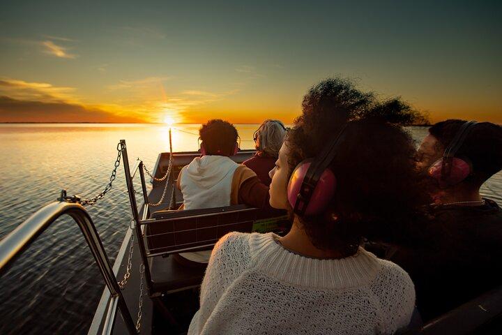 1-Hour Sunset Airboat Ride near Orlando