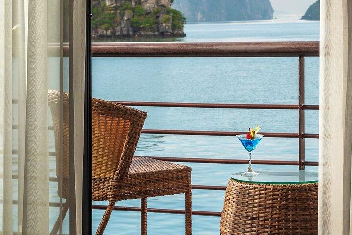 Capella Cruise 3-day Explore Halong Bay and Lan Ha Bay from Hanoi