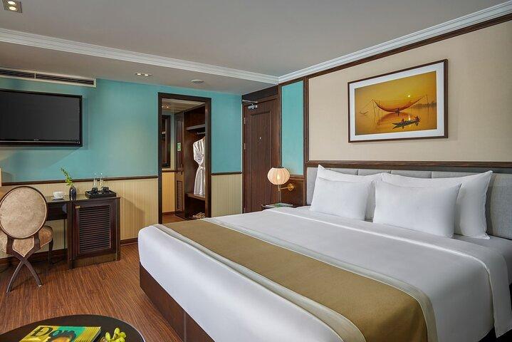 Capella Cruise 3-day Explore Halong Bay and Lan Ha Bay from Hanoi