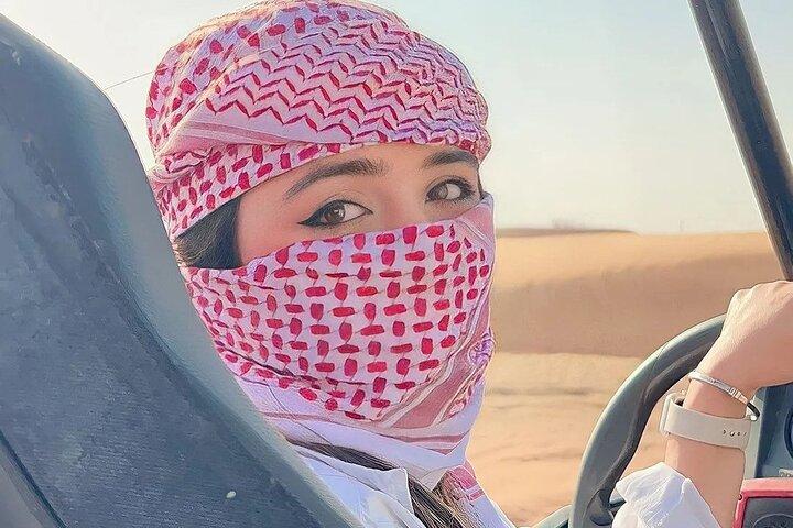 Red Dune 4x4 Desert Safari with Camel ride & BBQ Dinner