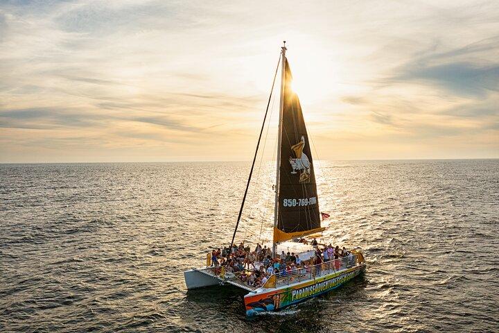 Sunset Dolphin Sail Aboard the Privateer Catamaran