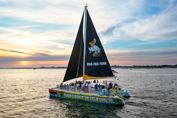 Sunset Dolphin Sail Aboard the Privateer Catamaran
