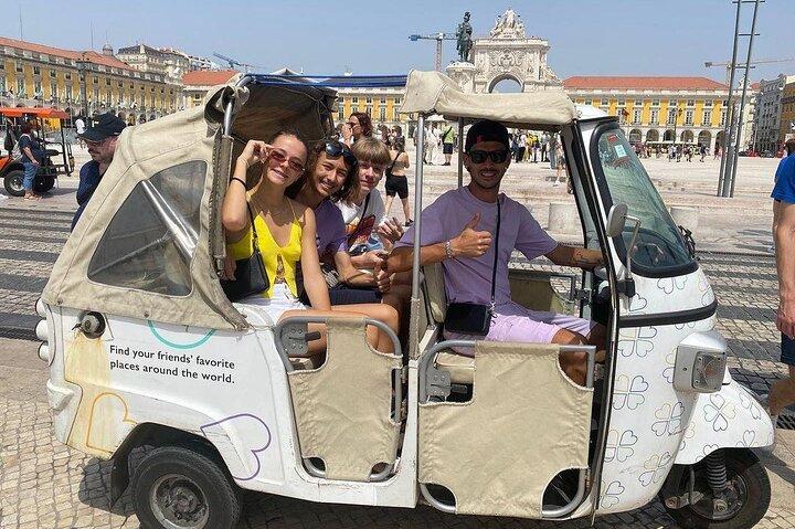 Experience Tuk-Tuk Lisbon Tour 1 - 3hours