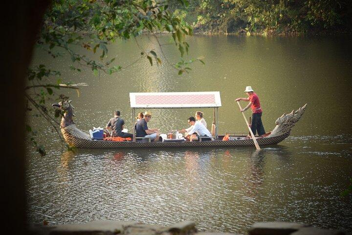 Enjoy Angkor in a Gondola Boat Ride Day or Sunset Tour