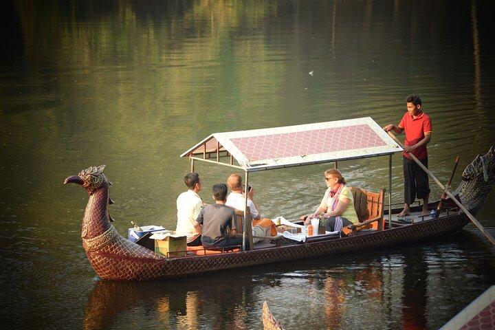Enjoy Angkor in a Gondola Boat Ride Day or Sunset Tour