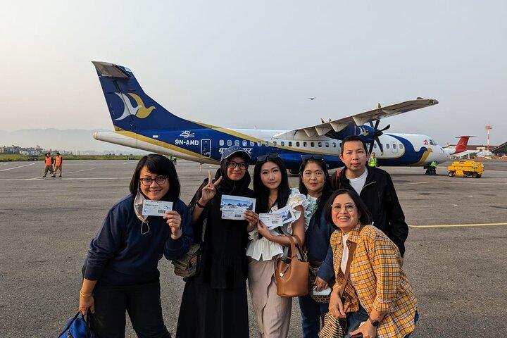 Everest Mountain Flight with Kathmandu Full Day Tour