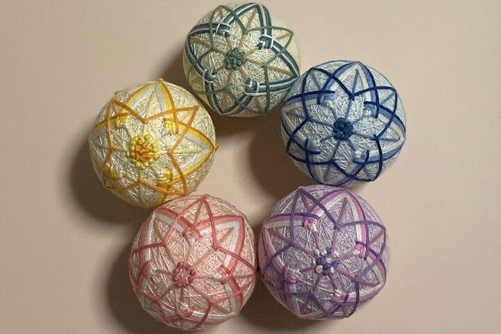 Lets make a Japanese hand craft Temari embroidered ball