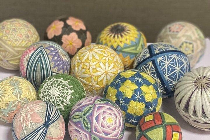 Lets make a Japanese hand craft Temari embroidered ball