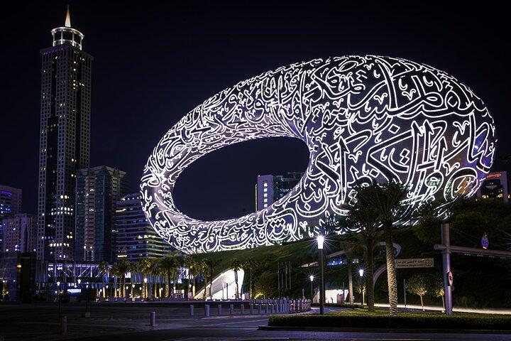 Dubai: Big Bus Panoramic Night Tour by Open-top Bus