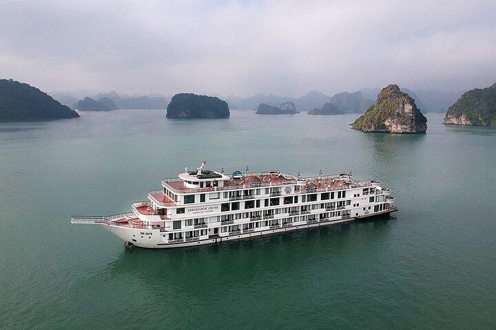 AMBASSADOR CRUISE The Largest Ship in Halong Bay Heritage 2D1N