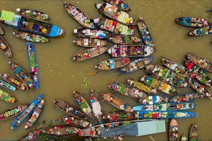 Can Tho Floating Market Combine With Mekong Delta 01 Day-Daily