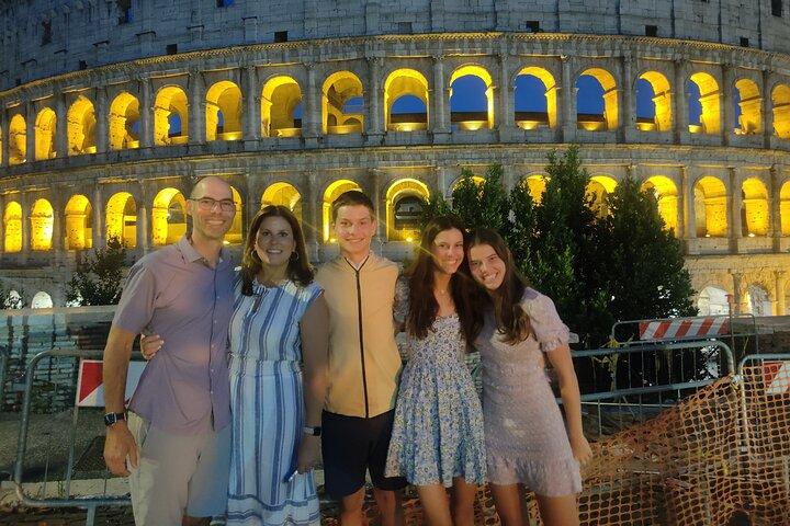 Private Rome by Night Tour – Panoramic Views & Fine Dining