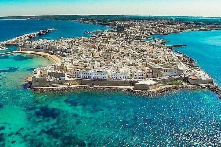 Full Day Tour to Gallipoli, Galatina, Coast, Beaches and Winery
