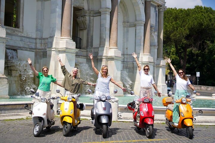 Explore Rome on a Vespa: Uncover the City's Hidden Gems