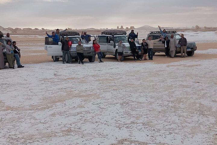 White Desert & black desert Crystal Mountain Day Trip from Cairo