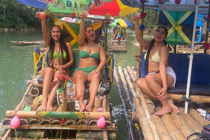Jet Ski and Bamboo Rafting Limestone Massage From Montego Bay