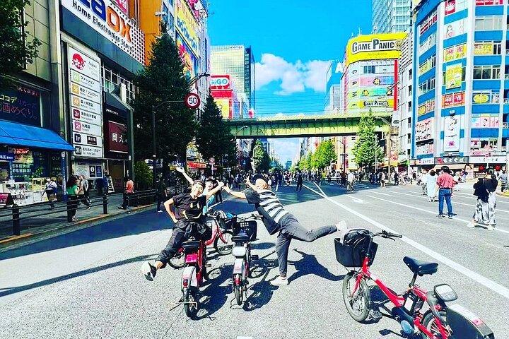 Tokyo Deep Inside Cycle Tour~3 Hours E Bike Tour around Tokyo
