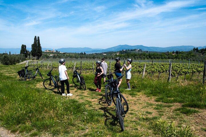 E-bike Chianti Classico & Tuscany tour with Wine & Lunch at Farm
