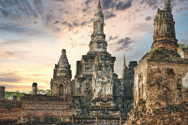 Bangkok: Ayutthaya's Iconic Attractions by Rail, Road and River