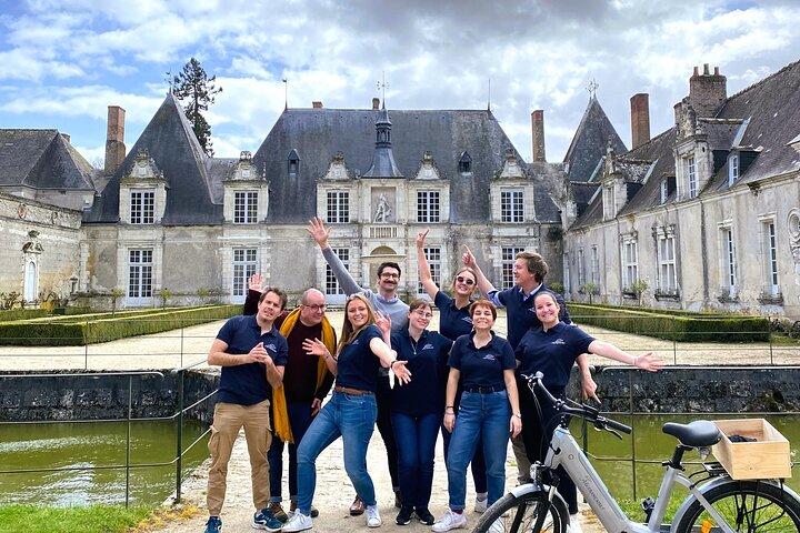 Loire Valley Ebike Tour to Chambord FROM TOURS