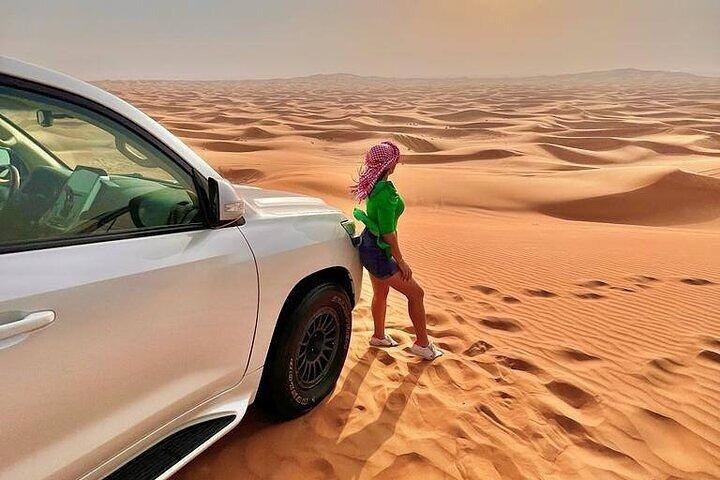 Desert Safari with Quad Bike Camel ride ,SandBoarding ,InlandSea