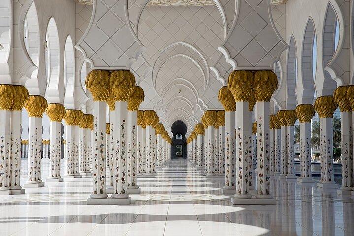 Abu Dhabi City Tour, Grand Mosque, Qasr Al Watan, Emirates Palace