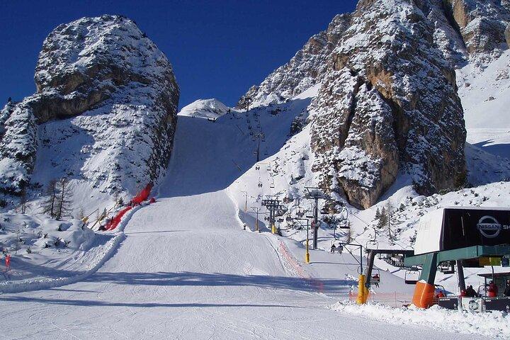 Private luxury transfer from Milan center to Cortina D'Ampezzo