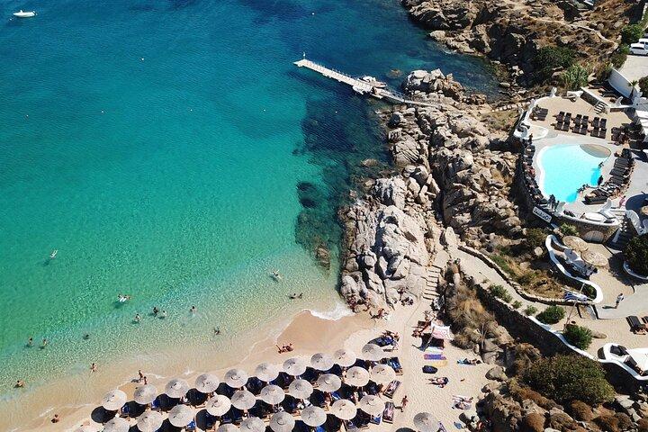 4 Hour Day Party at Beach Clubs in Mykonos