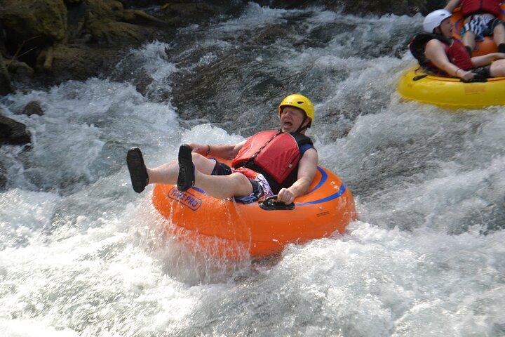 Ocho Rios: River Tubing, Lunch and Cocktails at Bamboo Beach Club