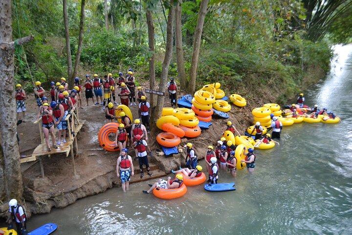 Ocho Rios: River Tubing, Lunch and Cocktails at Bamboo Beach Club