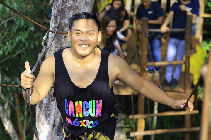 Zip Line Circuit with Cenote and Lunch Included