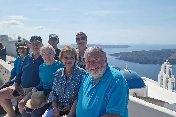 Santorini: 6hr Small Group Shore Excursion Villages & Wine