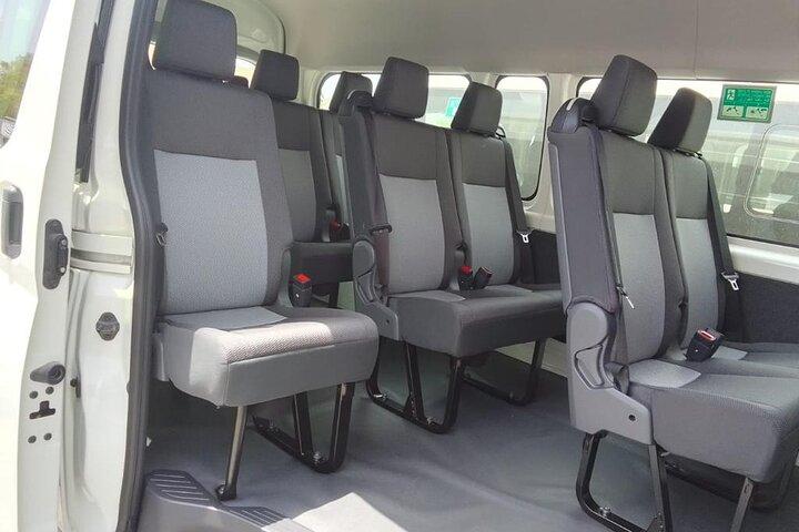 Hire a Van 12 Seater for Abu Dhabi trip
