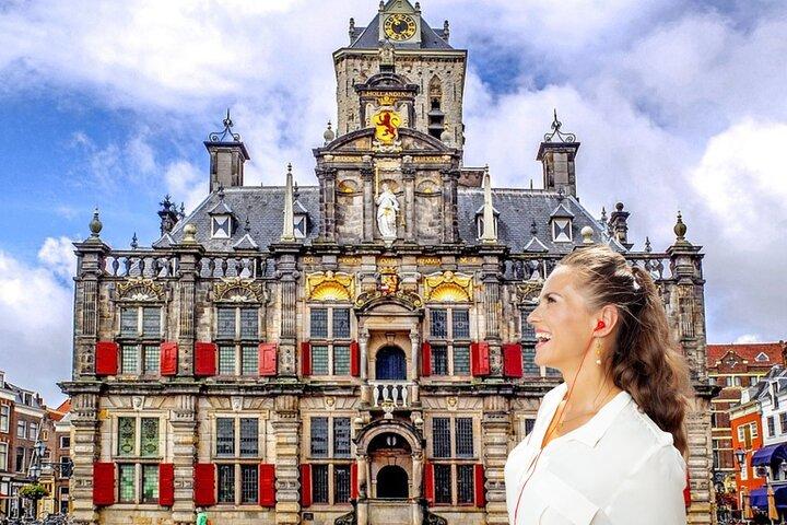 Delft: City Walk with Audio Guide in 7 Languages on your Phone