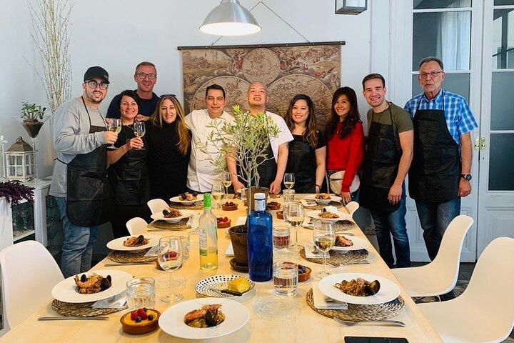 High-quality Paella Cooking Class, Tapas, Sangría & Boquería