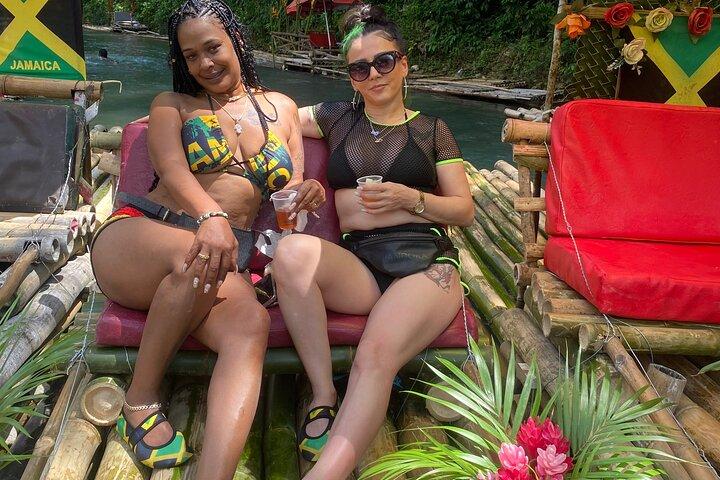 Great River bamboo Rafting and Margaritaville from Montego Bay