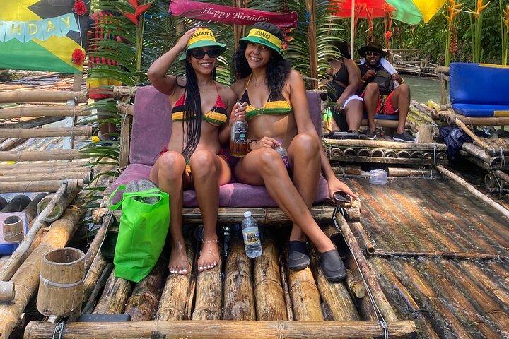 Great River bamboo Rafting and Margaritaville from Montego Bay