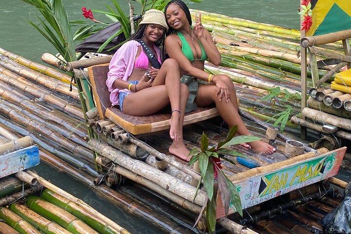 Great River bamboo Rafting and Margaritaville from Montego Bay