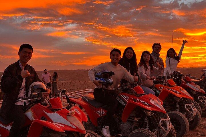 Agafay Desert Quad Biking and Dinner Show from Marrakech