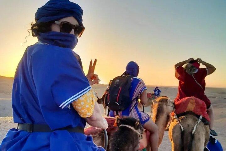 Discover Luxury in Agafay: Quad, Camel, Dinner Show