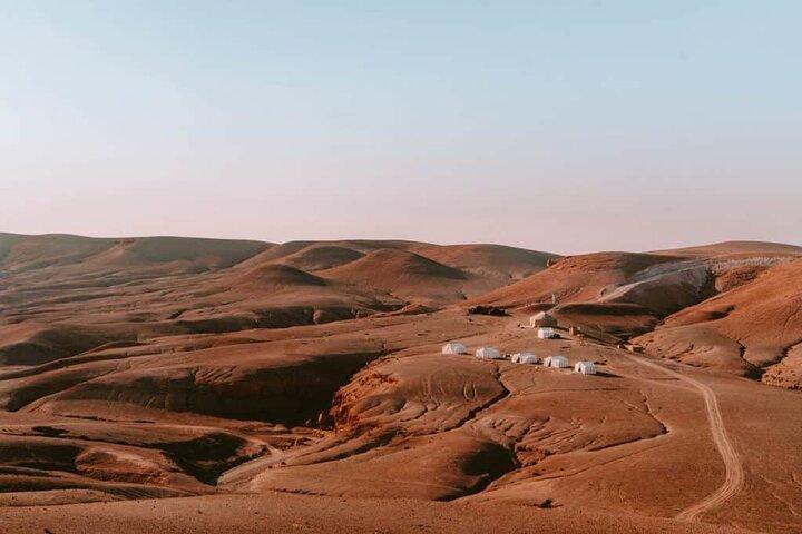 Discover Luxury in Agafay: Quad, Camel, Dinner Show