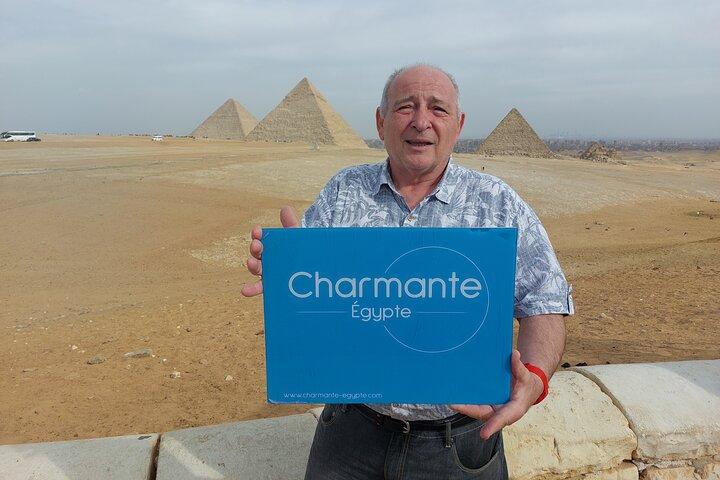 Private Tour in the World of the Pyramids'Egyptian Museum'Bazaar