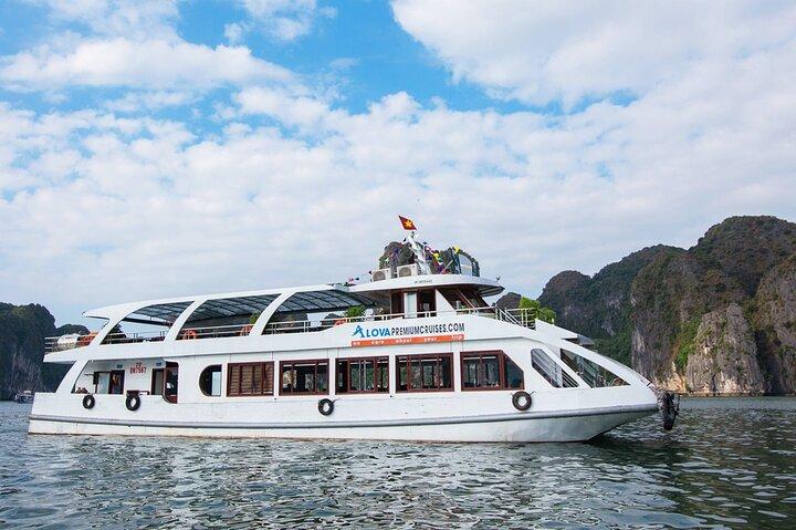 From Ha Noi- Ha Long Bay with buffet lunch on Luxury Cruise