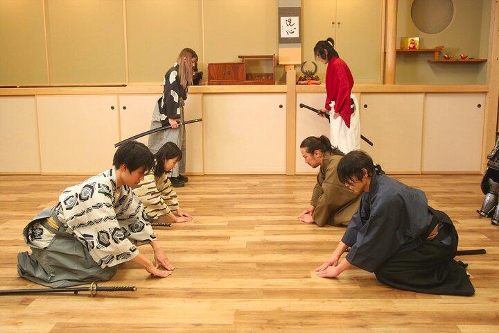Tokyo Samurai Experience and Live Show with Hotel Pick-up