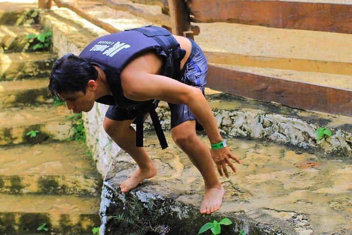 ATV and Zipline and Cenote Adventure with food included in Cancun