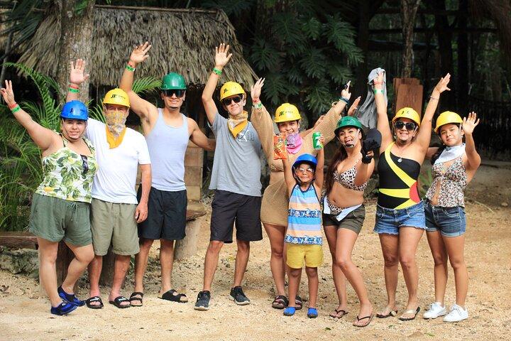 Zip Line Circuit with Cenote and Lunch Included